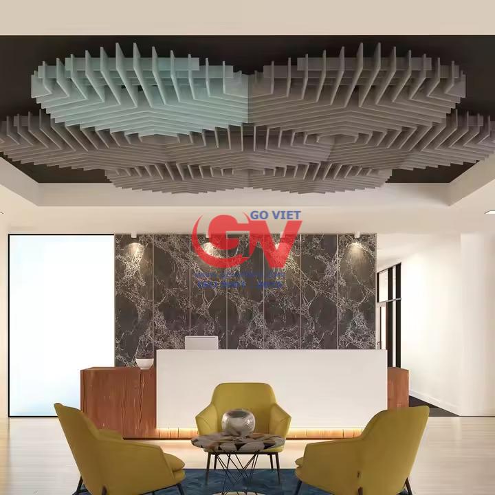 trần tiêu âm với tấm sonic