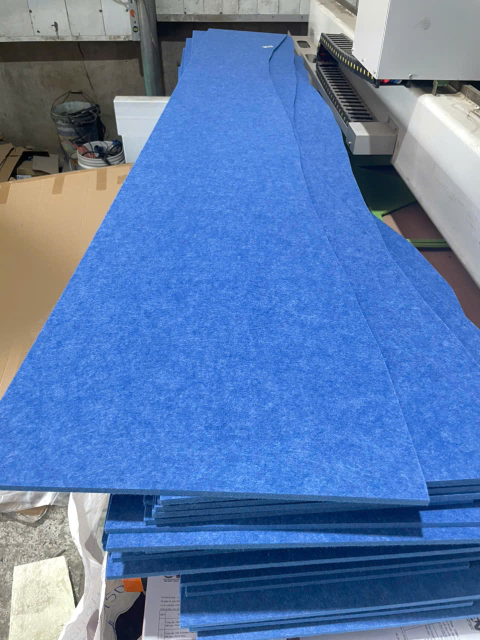 cung cấp và gia công Tấm Nỉ Polyester Fiber
