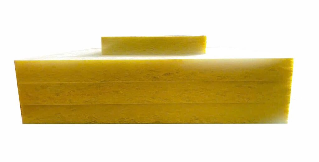 Cấu tạo các lớp sợi thủy tinh ép của tấm Glasswool tiêu âm