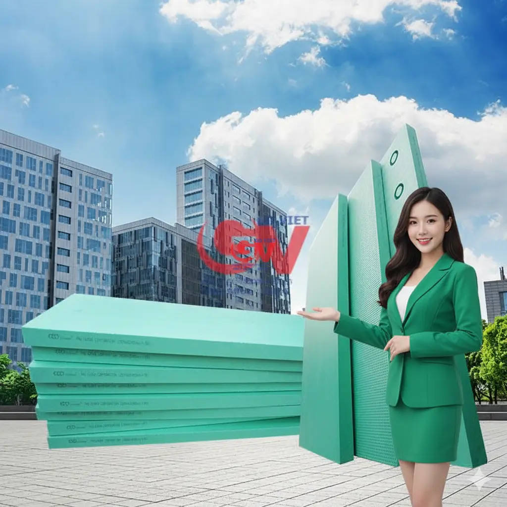 Tấm ECO XPS Foam sản phẩm cách nhiệt, cách âm chính hãng Gỗ Việt